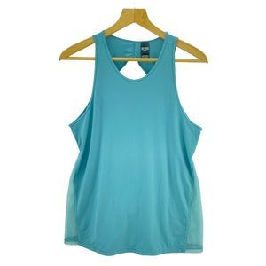 VICTORIA Sport Green Mesh Detailed Running Top